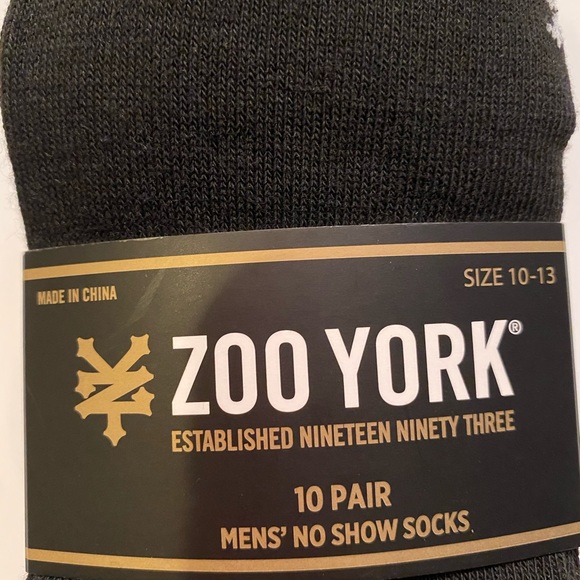 Zoo York No show ankle socks M10-13 10pack - Picture 2 of 5